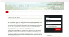 Desktop Screenshot of northcliffhotel.co.uk